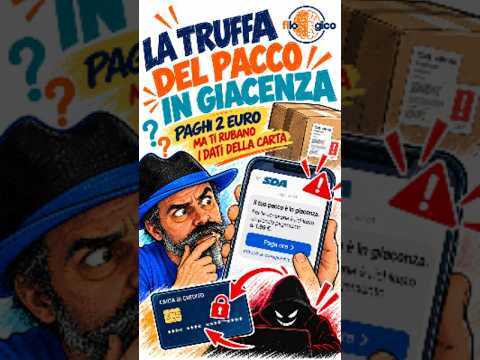 Hai un pacco in giacenza, puoi sbloccarlo solo con due euro!!!
